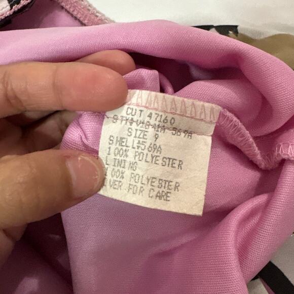 Mandee Vintage 90s Womens Medium Floral Tropical Midi Skirt Girly Dainty Fairy - Picture 6 of 8